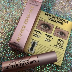 3/$15 BUNDLE DEAL 
TOO FACED better than sex mascara mini